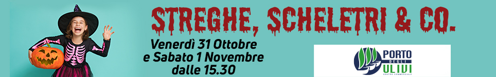banner porto degli ulivi halloween
